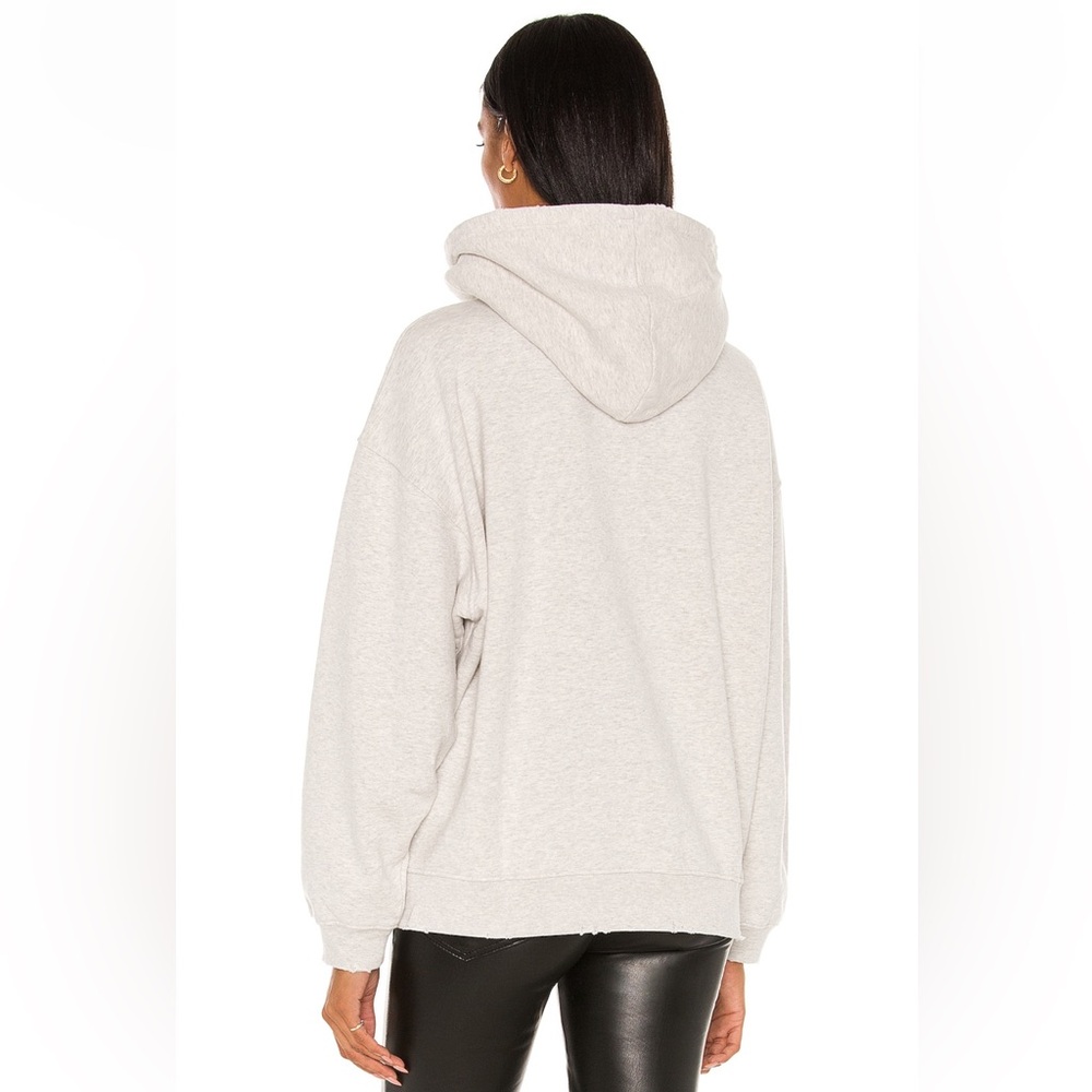 Anine Bing Sports Harvey Sweatshirt In Heather Grey - Picture 3 of 8